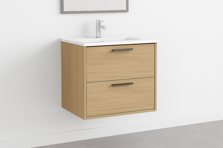 Muebles de baño funcionales y elegantes con acabados de alta calidad de Stock Ceramic en nuestro almacén de Castellón